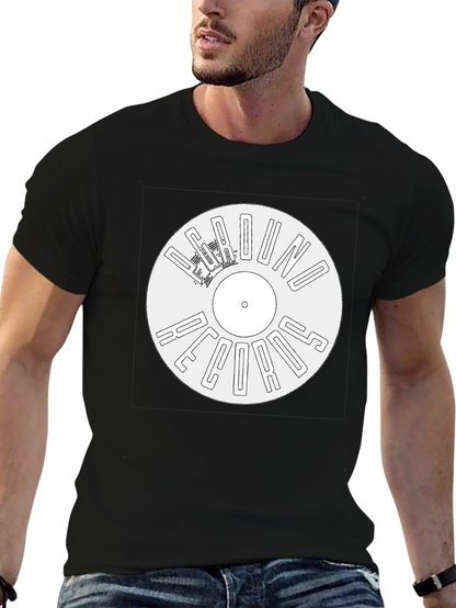 Camiseta Negra Vinilo Underground Records