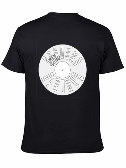 Camiseta Negra Vinilo Underground Records