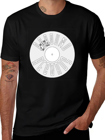 Camiseta Negra Vinilo Underground Records