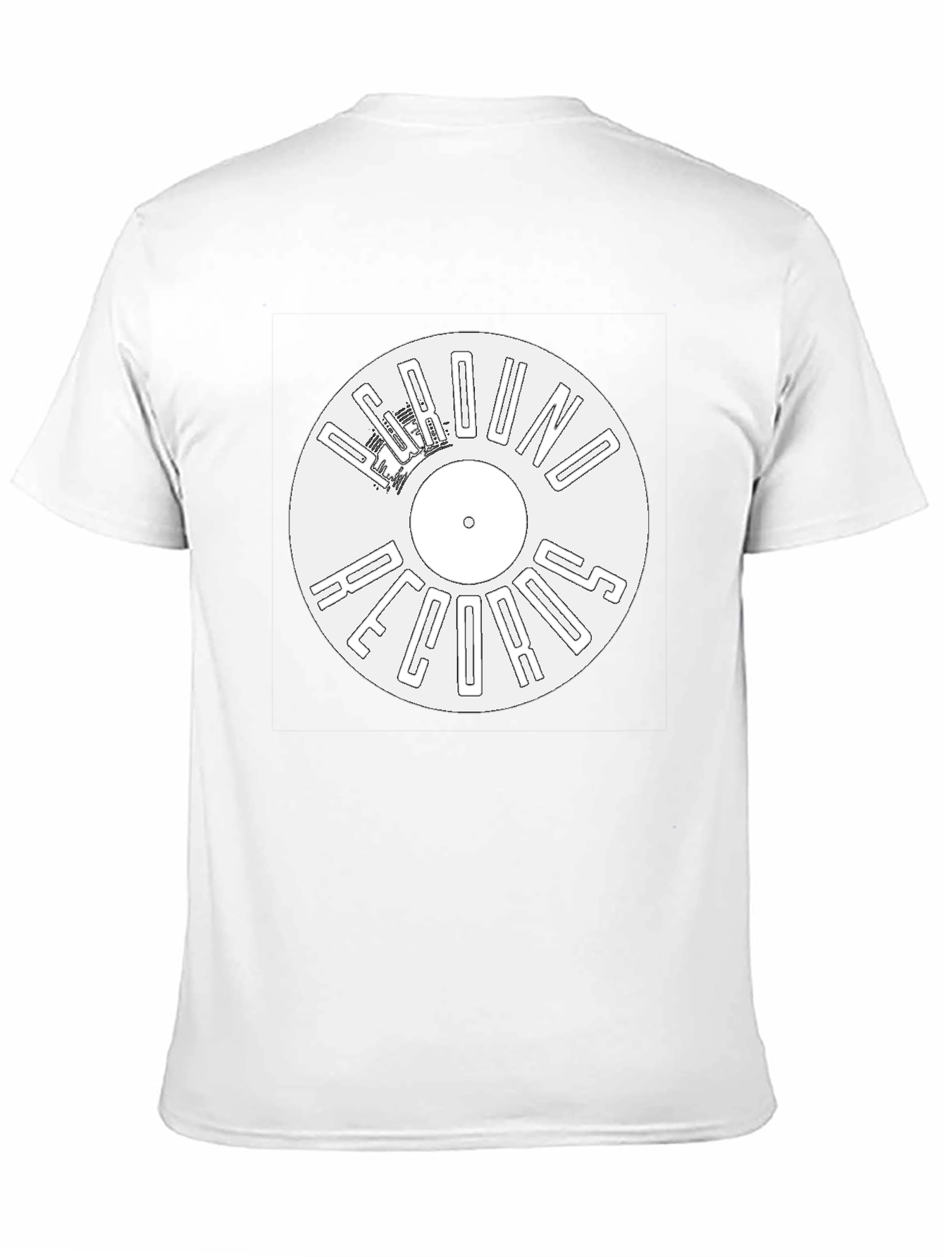 Camiseta Negra Vinilo Underground Records