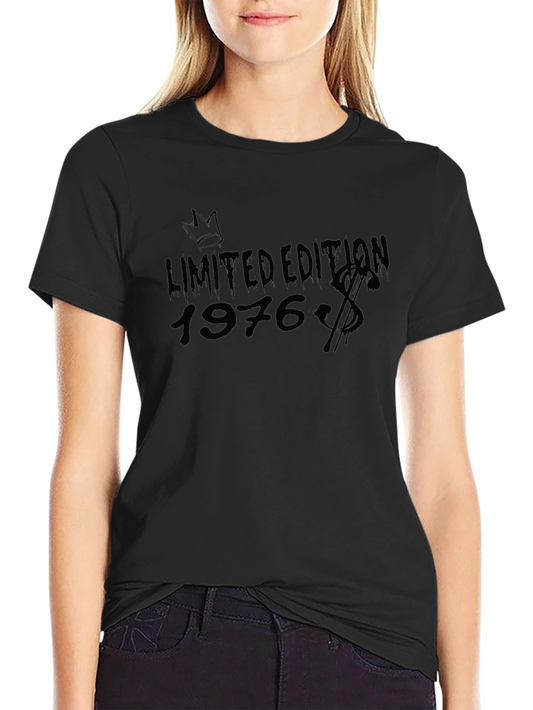 Camiseta Negra Edición Limitada 1976