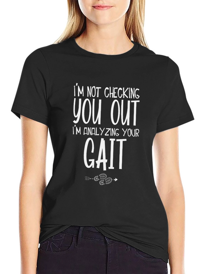Camiseta Negra: Analizo Tu Marcha No Te Miro