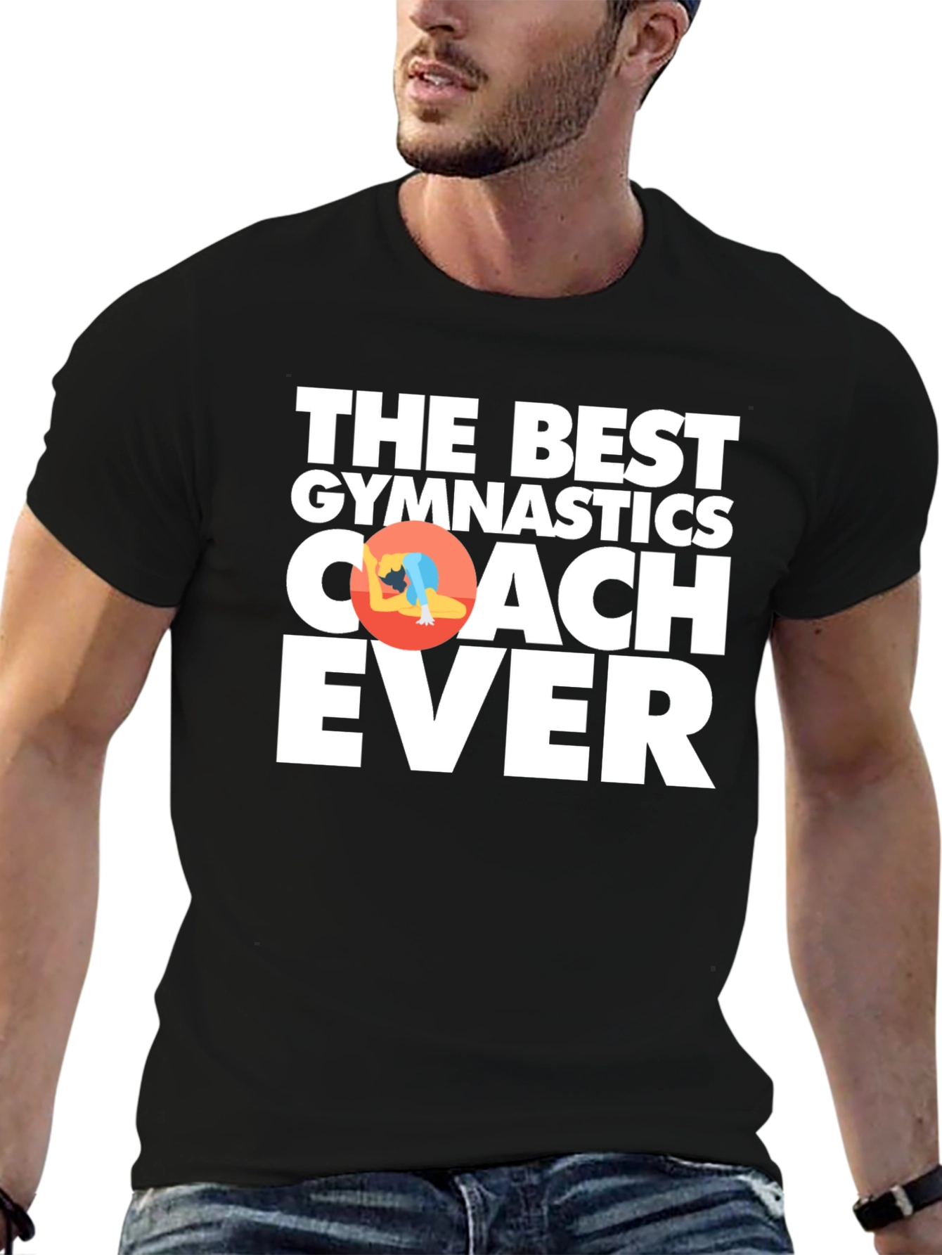 Camiseta Negra: El Mejor Entrenador de Gimnasia