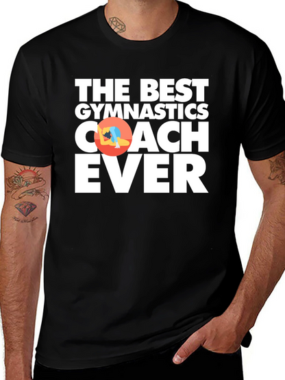 Camiseta Negra: El Mejor Entrenador de Gimnasia