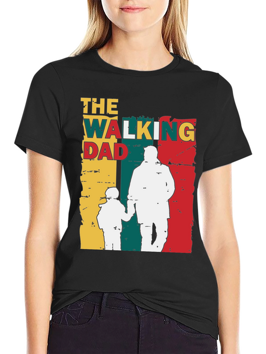 Camiseta The Walking Dad Negra para Hombre