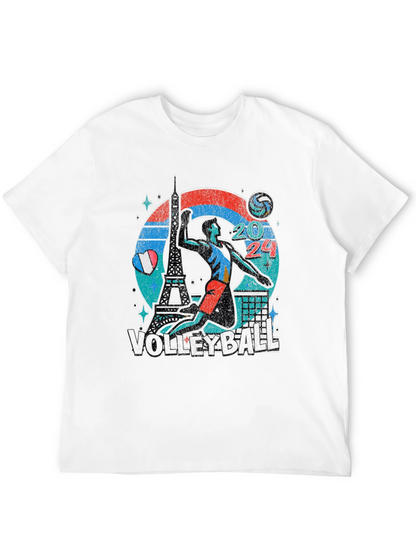 Camiseta Voleibol París 2024 - Diseño Único