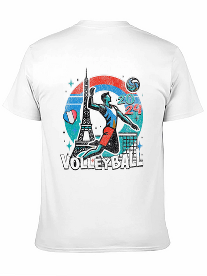 Camiseta Voleibol París 2024 - Diseño Único