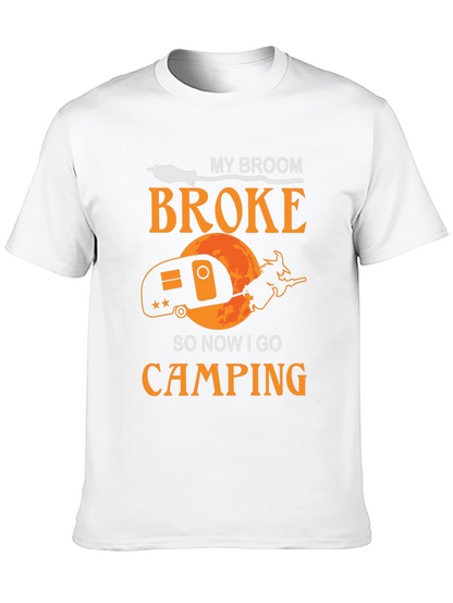 Camiseta Halloween Camping Bruja