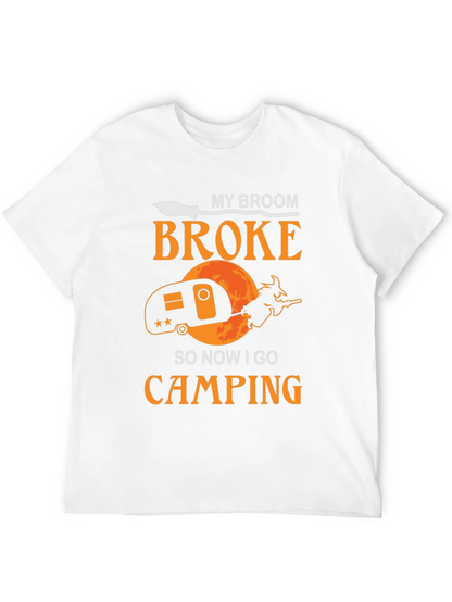 Camiseta Halloween Camping Bruja
