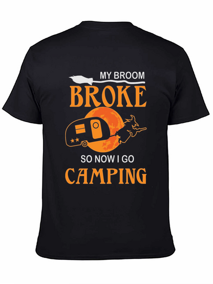 Camiseta Halloween Camping Bruja