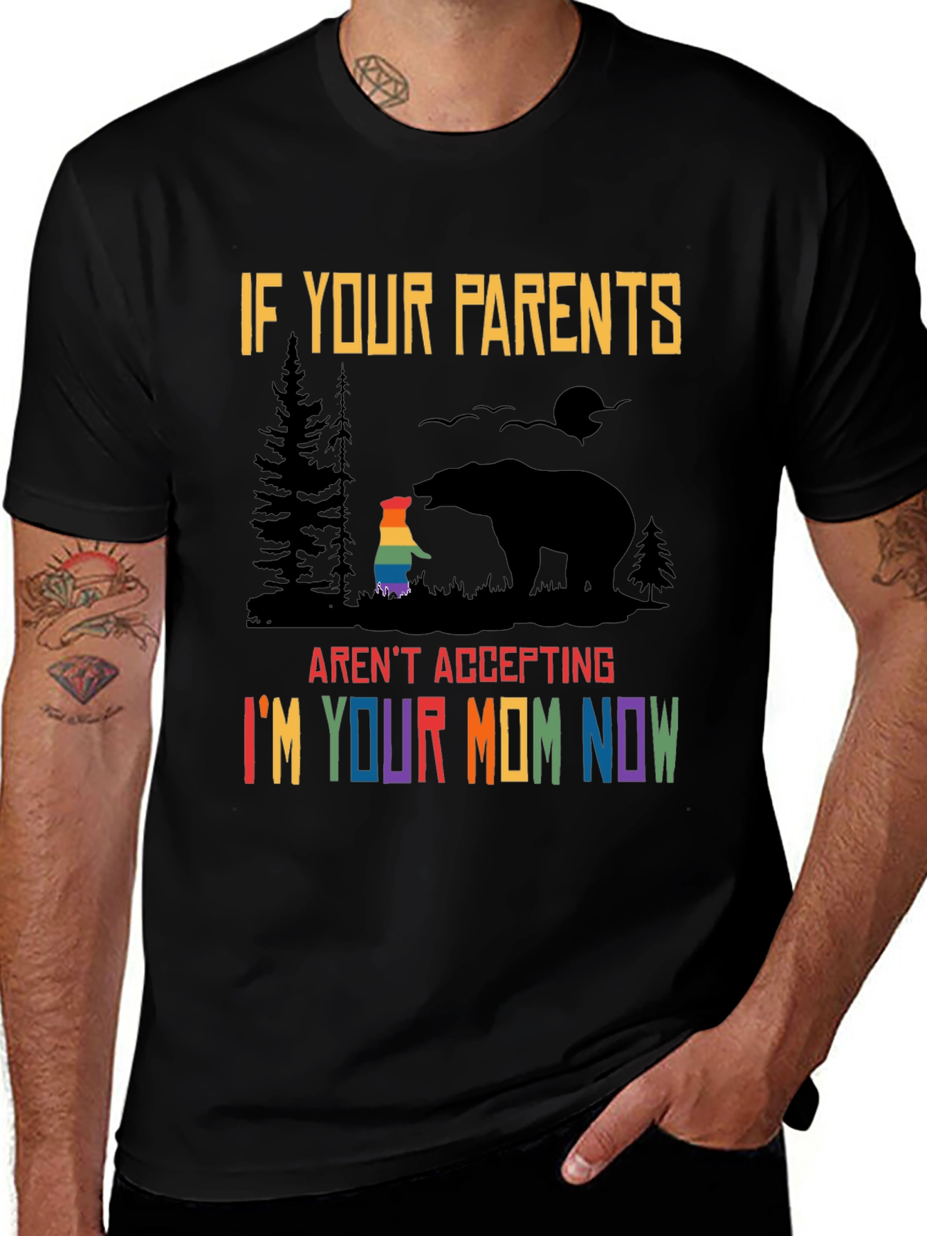 Camiseta LGBTQ+ Soy tu Mamá Ahora