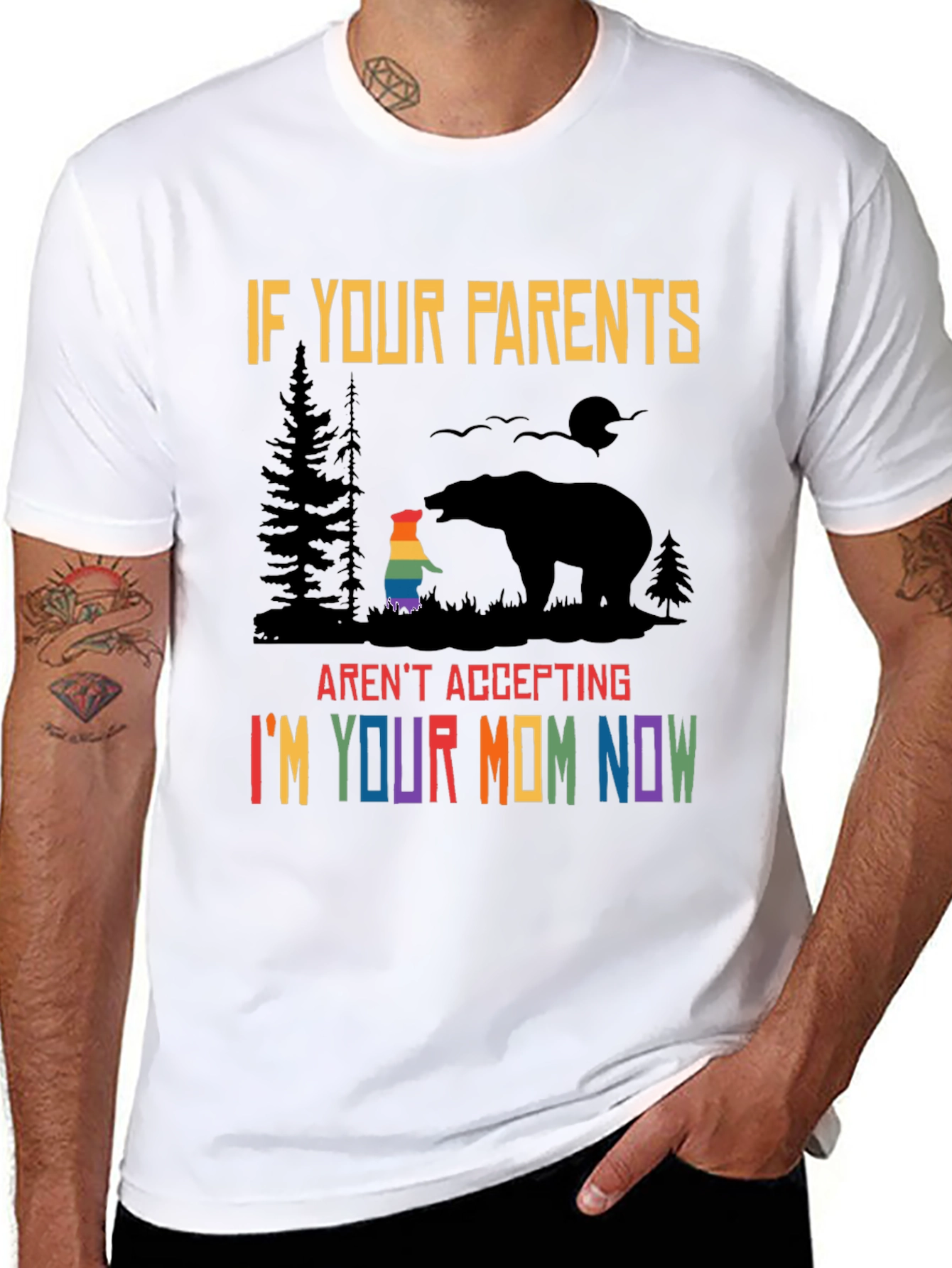 Camiseta LGBTQ+ Soy tu Mamá Ahora