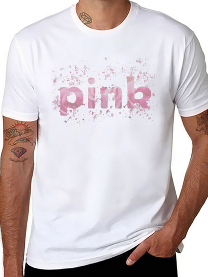 Camiseta Negra Estampada Pink Floral