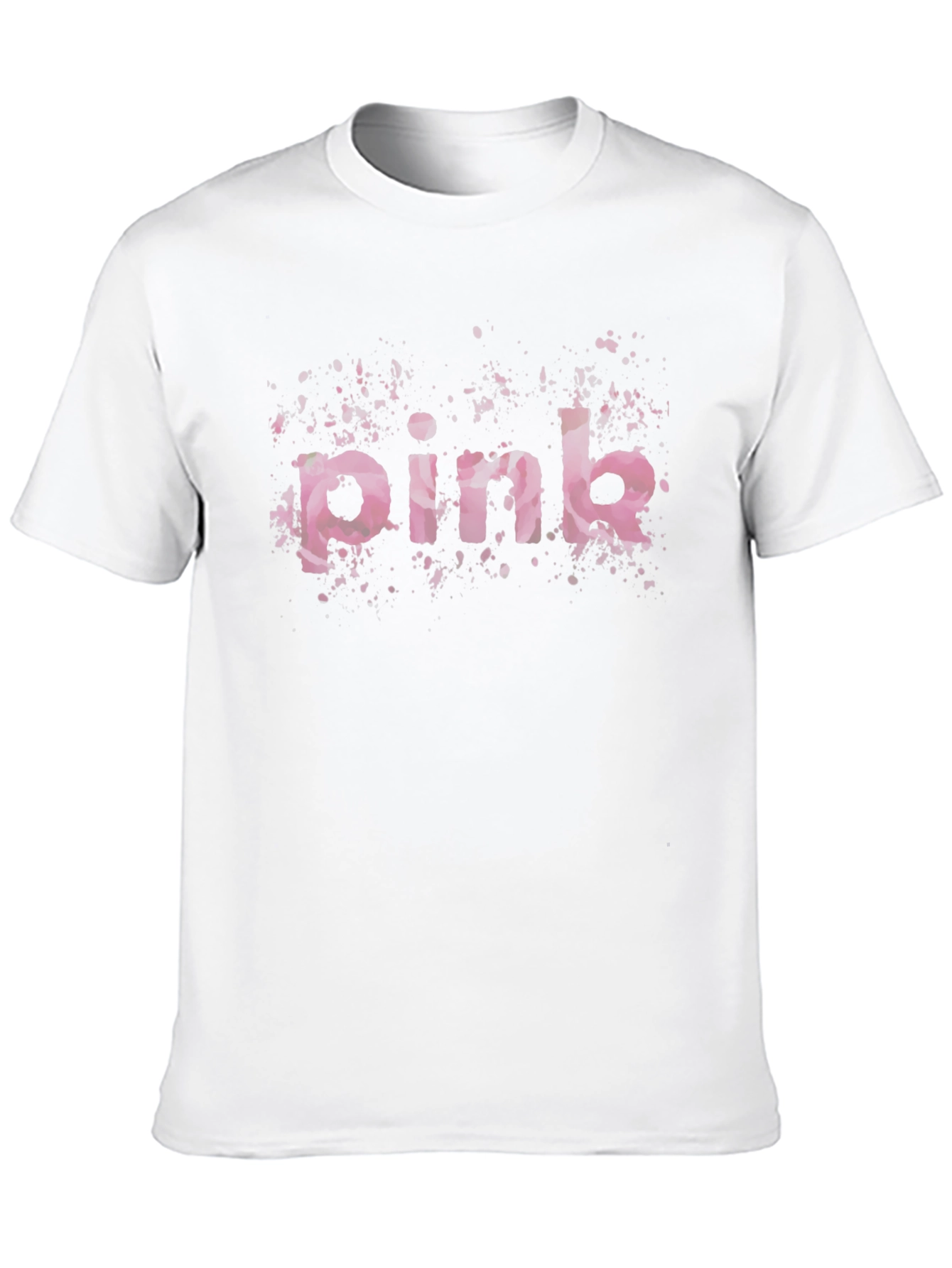 Camiseta Negra Estampada Pink Floral