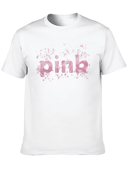 Camiseta Negra Estampada Pink Floral