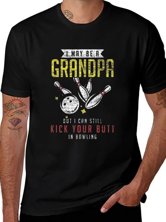 Camiseta Abuelo Bolos: Aún Puedo Ganarte
