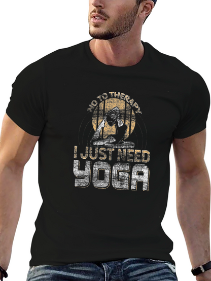 Camiseta Yoga: No a la Terapia ¡Solo Yoga!