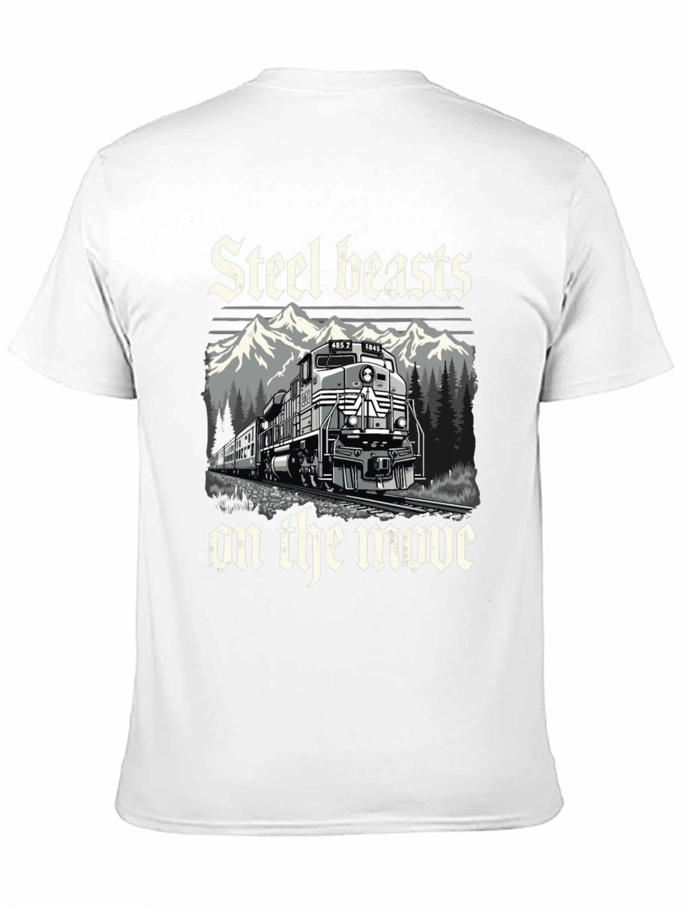 Camiseta Negra Bestias de Acero