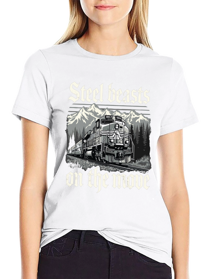 Camiseta Negra Bestias de Acero