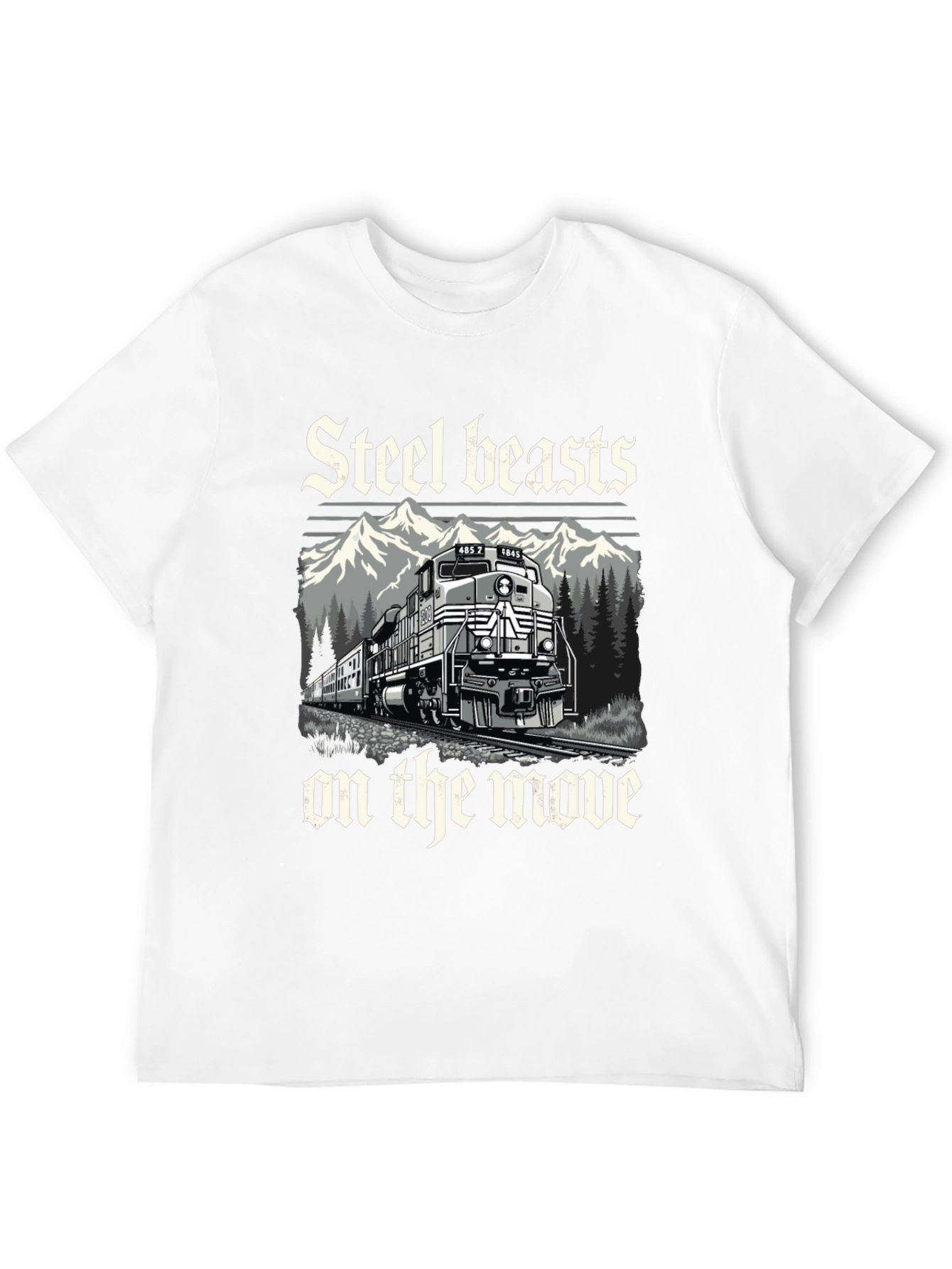 Camiseta Negra Bestias de Acero