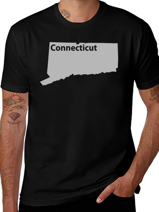 Camiseta Negra Connecticut