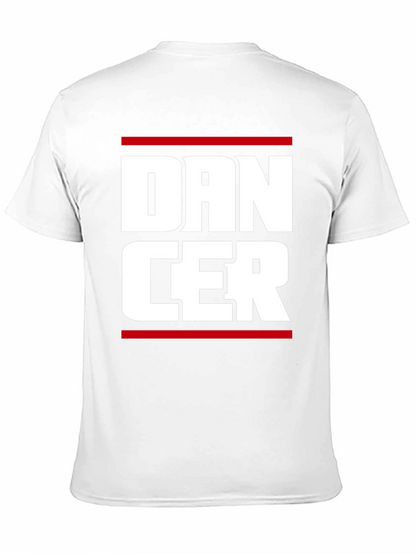 Camiseta Negra con Diseño Dancer