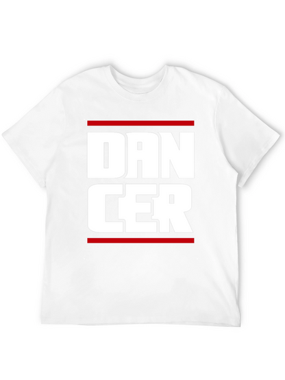 Camiseta Negra con Diseño Dancer