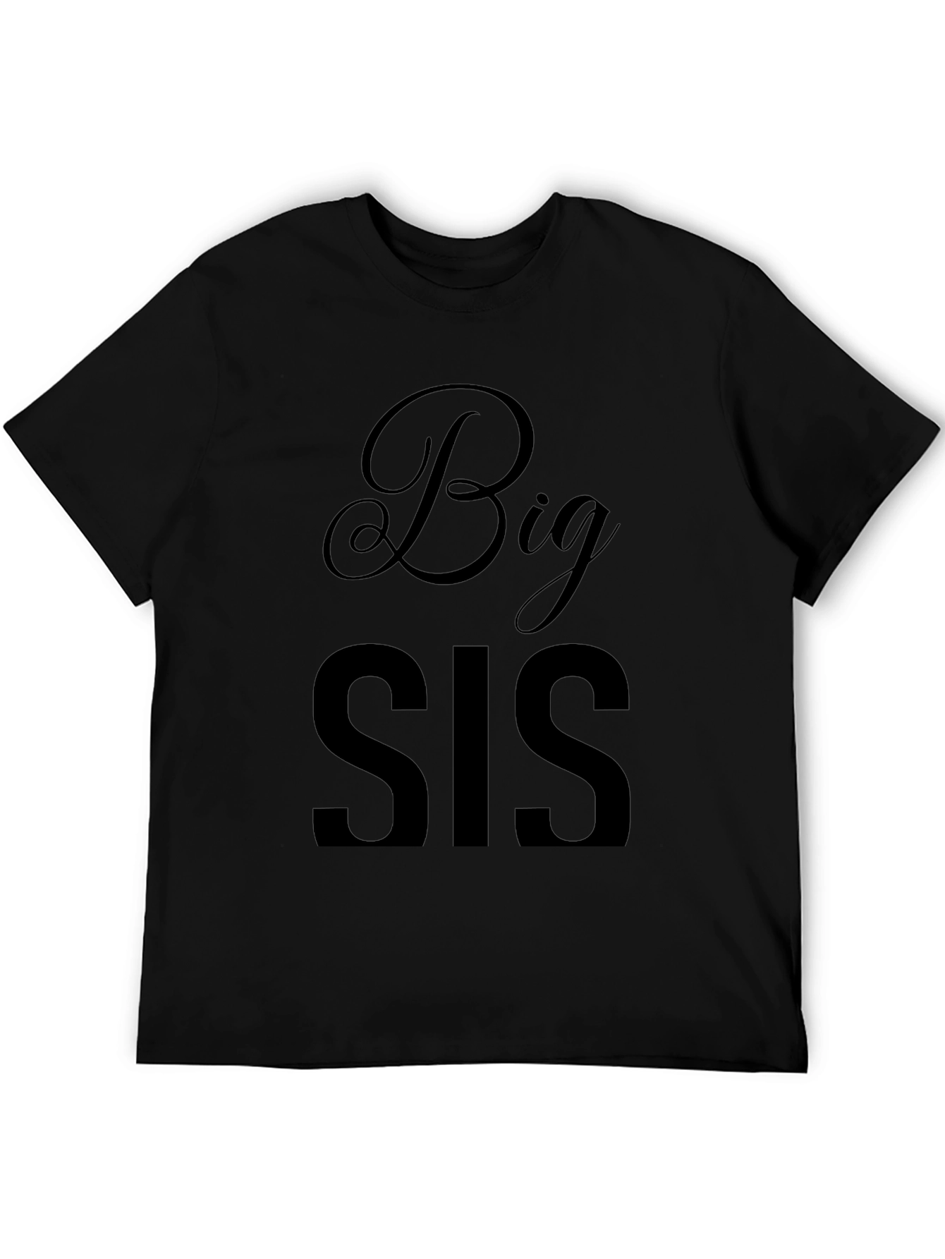 Camiseta Negra Big Sis