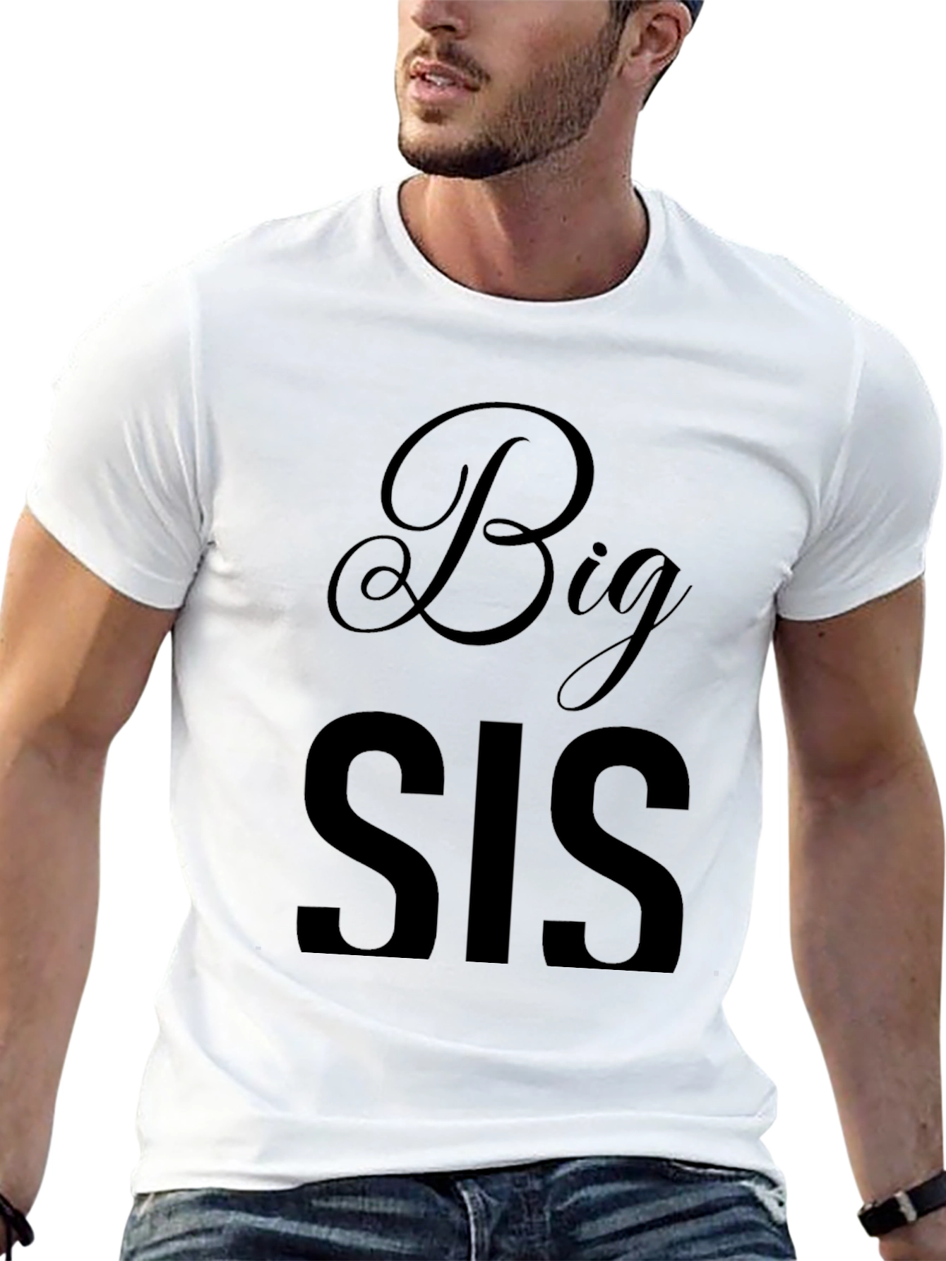 Camiseta Negra Big Sis