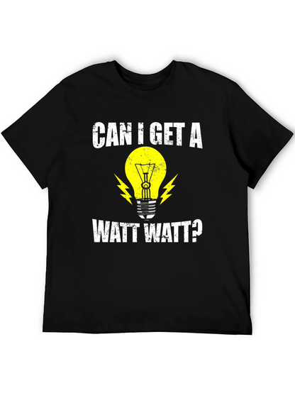 Camiseta Negra Eléctrica: ¿Puedo Obtener Un Watt Watt?
