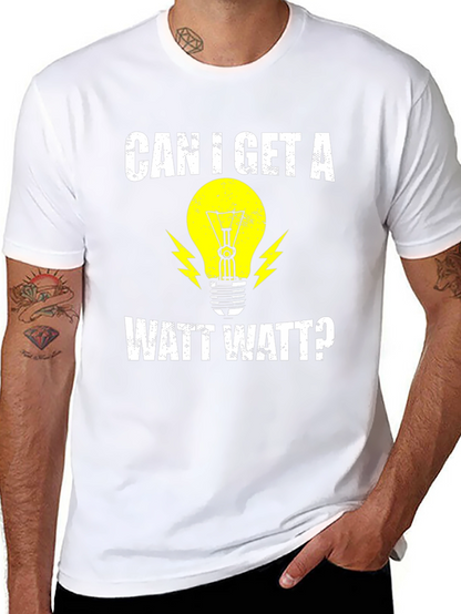 Camiseta Negra Eléctrica: ¿Puedo Obtener Un Watt Watt?