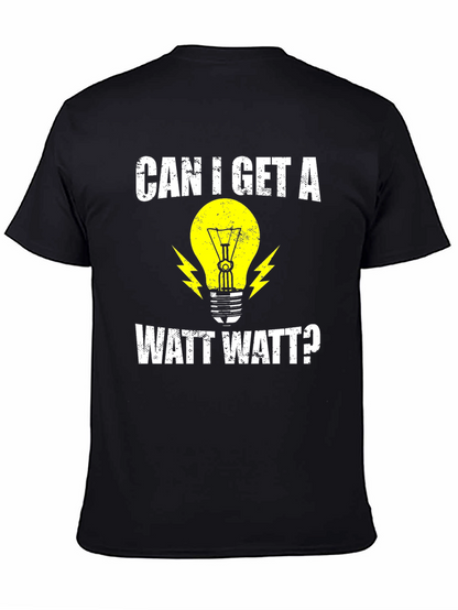 Camiseta Negra Eléctrica: ¿Puedo Obtener Un Watt Watt?