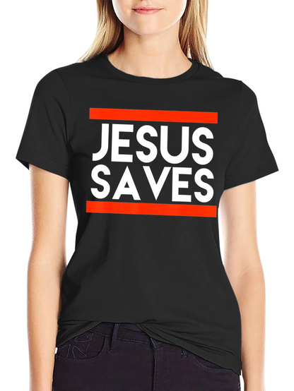 Camiseta Jesús Salva - Diseño Moderno