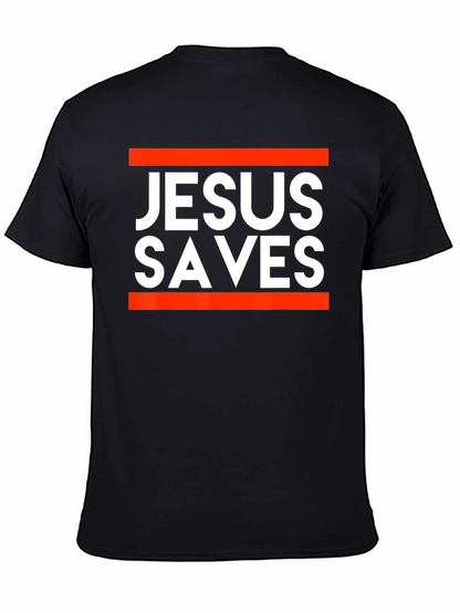 Camiseta Jesús Salva - Diseño Moderno