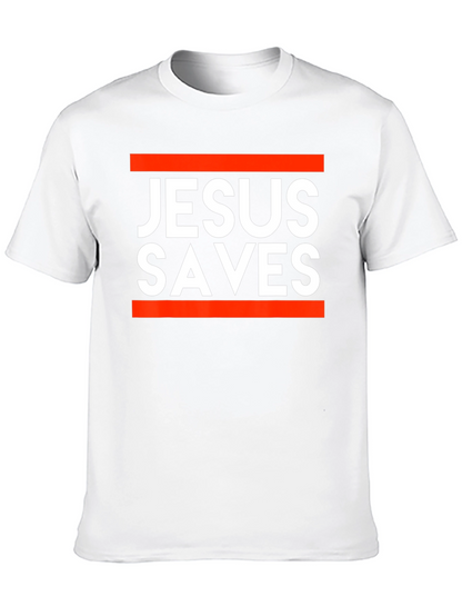 Camiseta Jesús Salva - Diseño Moderno