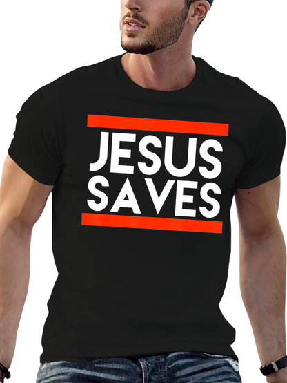 Camiseta Jesús Salva - Diseño Moderno