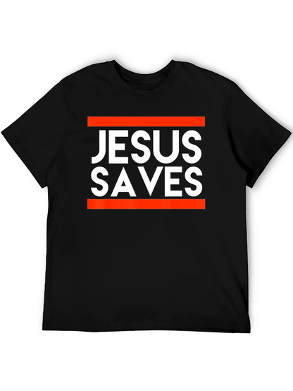 Camiseta Jesús Salva - Diseño Moderno