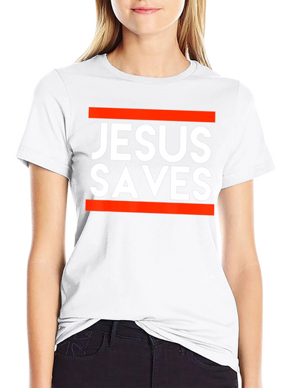 Camiseta Jesús Salva - Diseño Moderno
