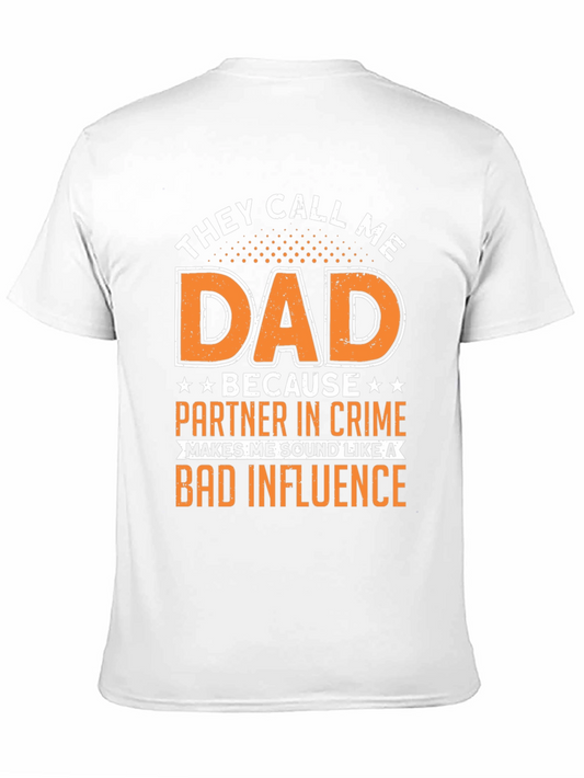 Camiseta Negra Papá Compañero de Travesuras