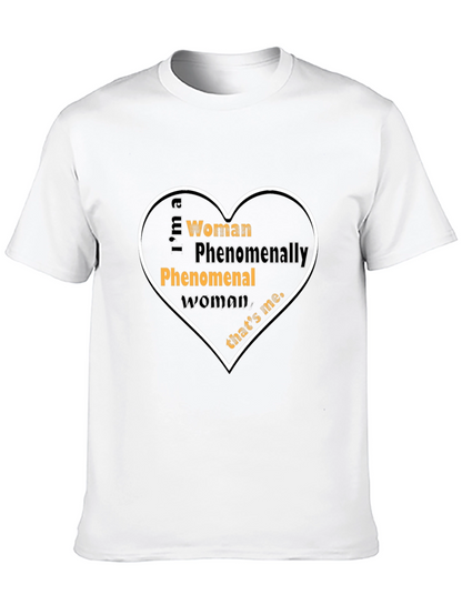 Camiseta Negra: Mujer Fenomenal