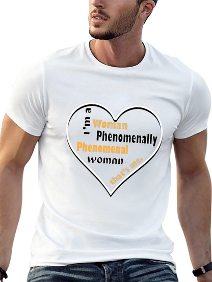Camiseta Negra: Mujer Fenomenal