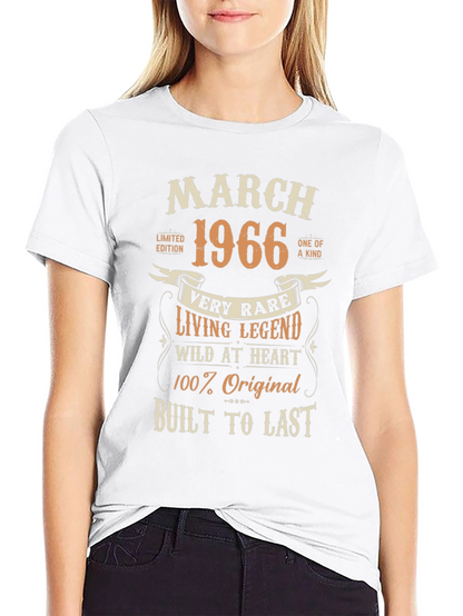 Camiseta Marzo 1966 Leyenda Viviente