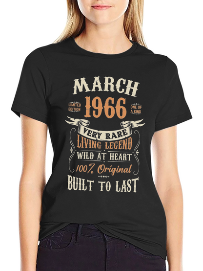 Camiseta Marzo 1966 Leyenda Viviente