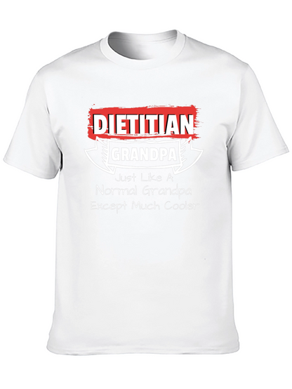 Camiseta Dietista Abuelo - Divertida y Original