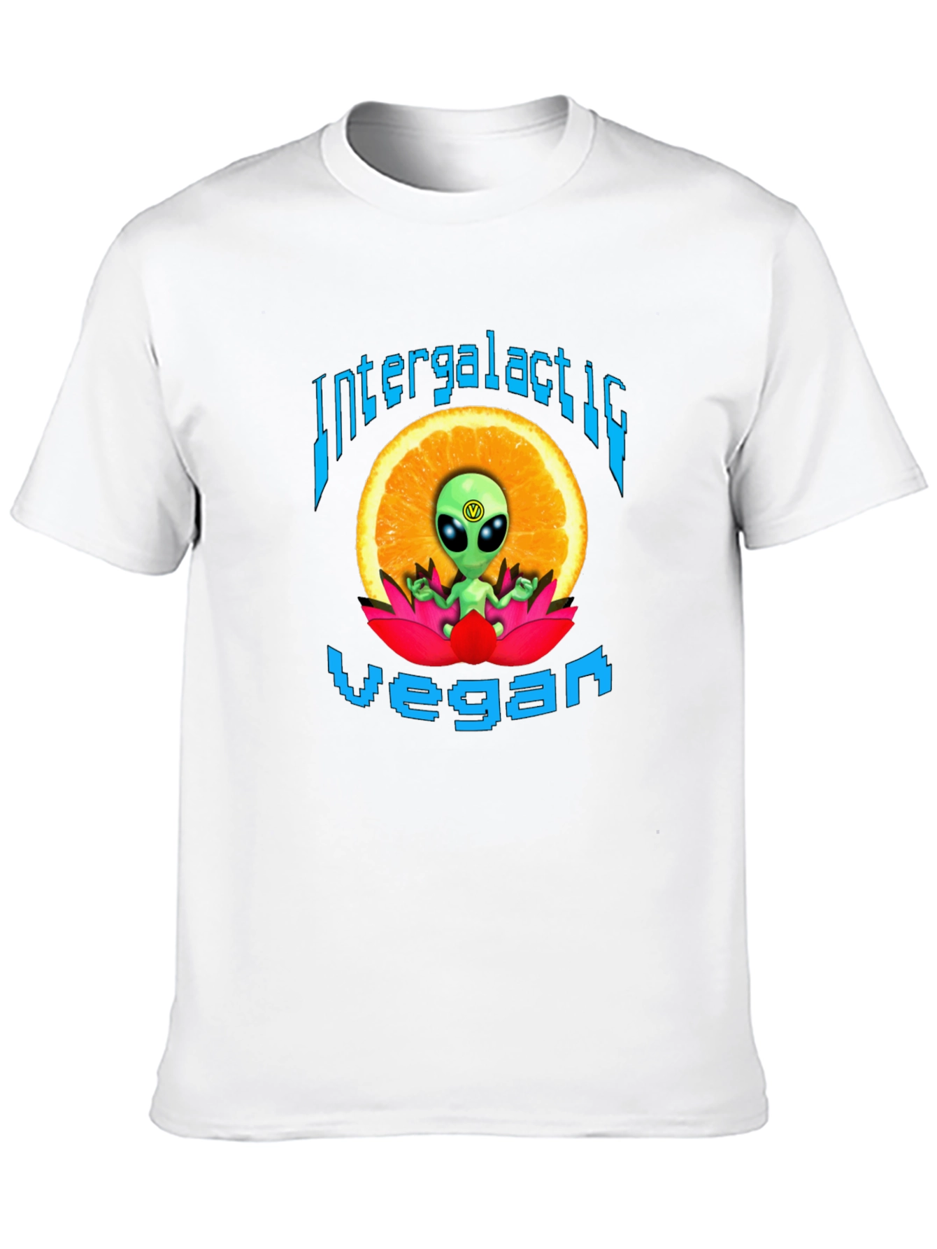 Camiseta Vegana Intergaláctica - Diseño Alienígena