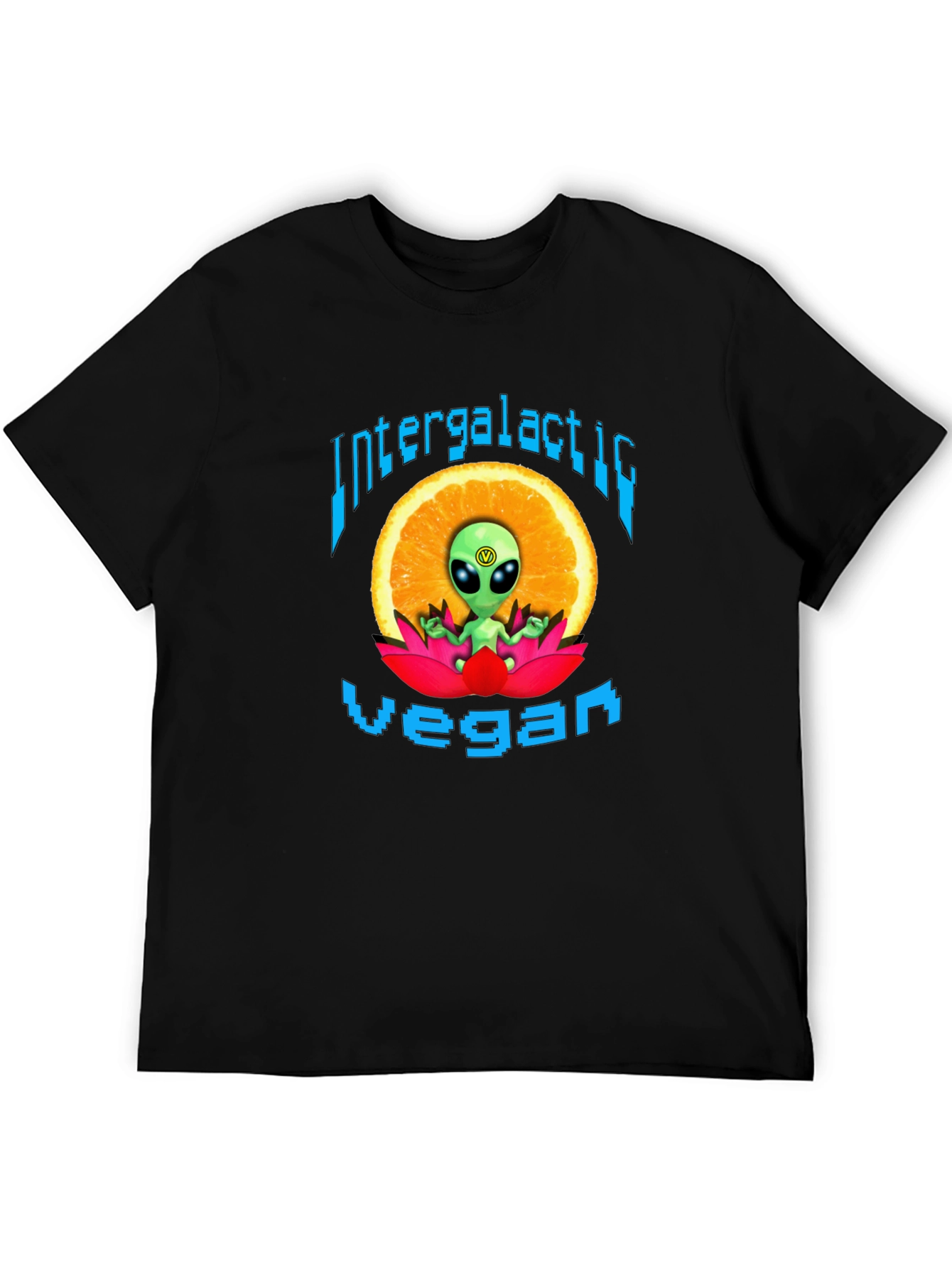 Camiseta Vegana Intergaláctica - Diseño Alienígena