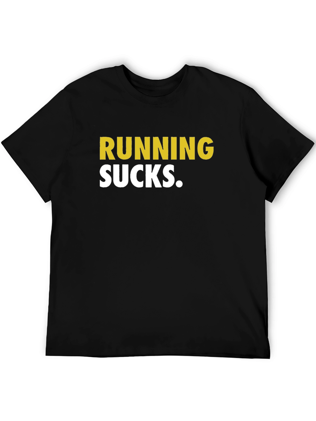 Camiseta Negra Running Sucks