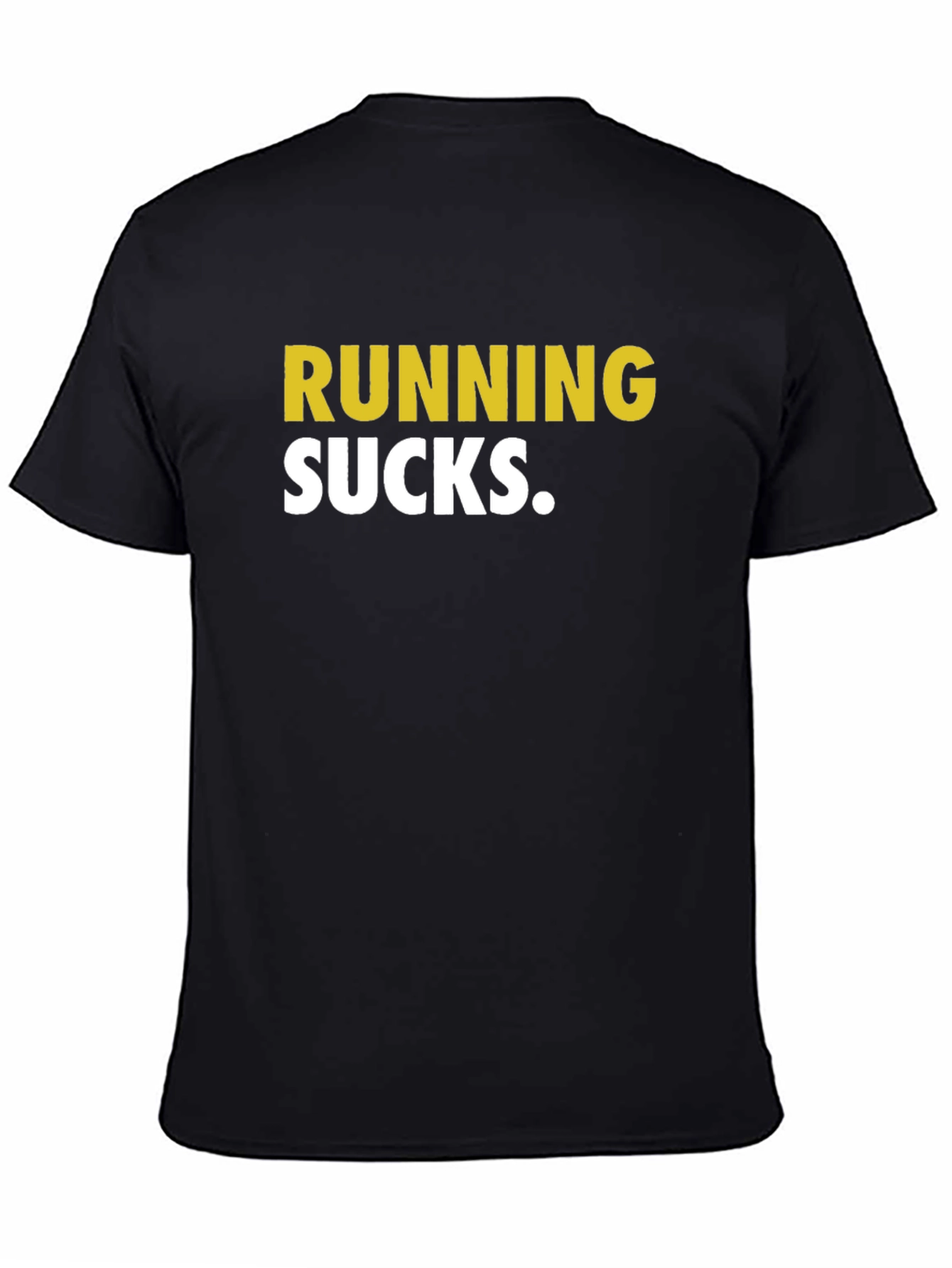 Camiseta Negra Running Sucks