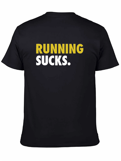 Camiseta Negra Running Sucks