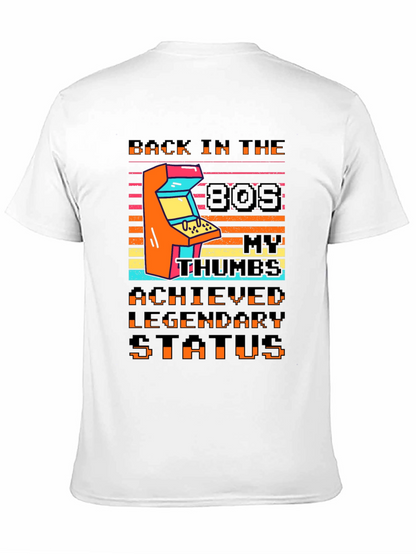 Camiseta Retro Arcade Años 80